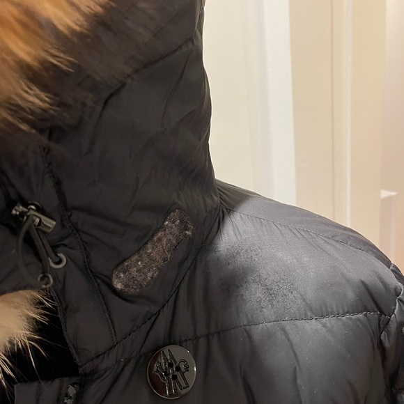 Moncler Parka jacket with fur - Picture 5 of 6